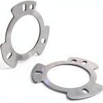 BMW E46 Front Shock Tower Reinforcement Plates Stainless-0