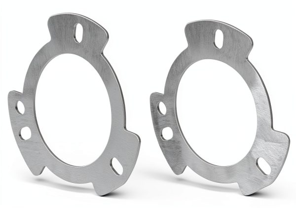 BMW E46 Front Shock Tower Reinforcement Plates Stainless-7