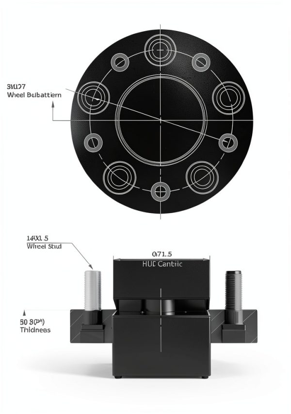 EVIL ENERGY Wheel Spacers 2inch Aluminum Hubcentric-1