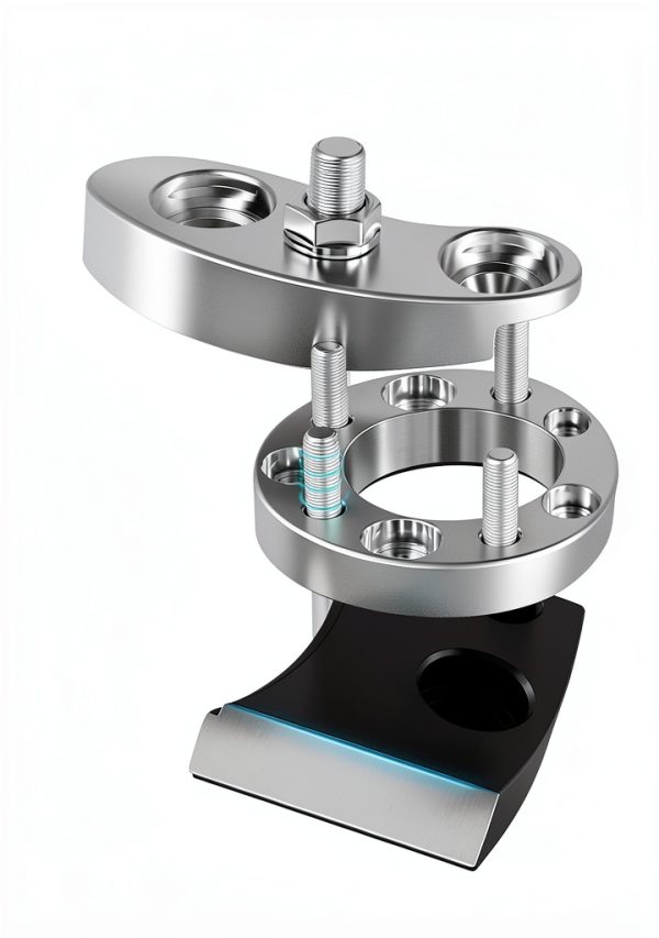 Orion Motor Tech 5x4.5in Wheel Spacer Kit 12V Aluminum 2in Track-4