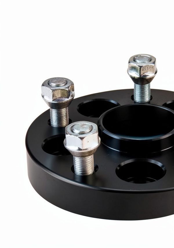 KAX 5x4.75 Wheel Spacer 1.25in Thick Black Hub Centric KX6WSA08900U1-3