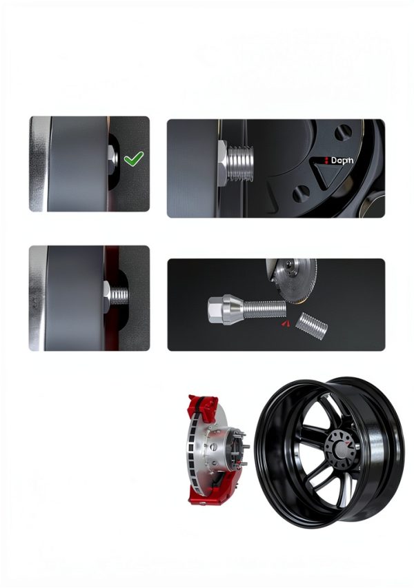 EVIL ENERGY Wheel Spacers 5x5.5 1.25in Hubcentric Aluminum-3