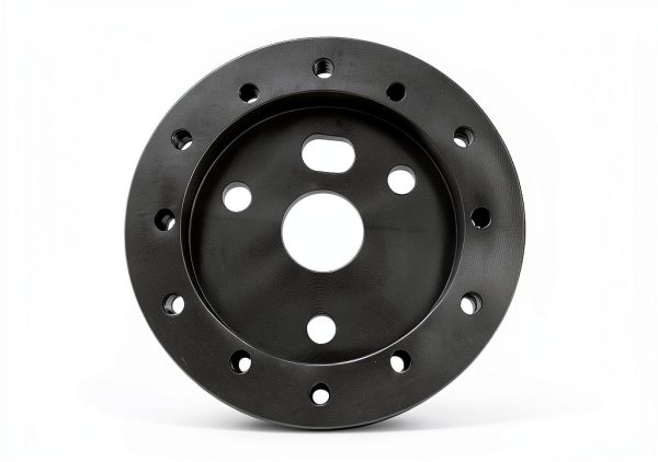 Steering Wheel Hub Adapter BDZMC Aluminum Universal Fit 1 Inch Black-1
