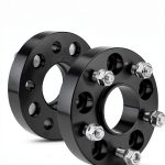 KAX 5x4.75 Wheel Spacer 1.25in Thick Black Hub Centric KX6WSA08900U1-0