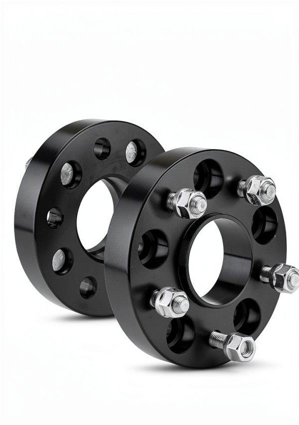 KAX 5x4.75 Wheel Spacer 1.25in Thick Black Hub Centric KX6WSA08900U1-0