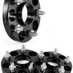 EVIL ENERGY Wheel Spacers 5x4.5 20mm Hubcentric Aluminum Black 1.5in-0