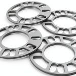Wheel Spacers 5mm Aluminum Set by glorider for 4‑Lug & 5‑Lug Wheels-0