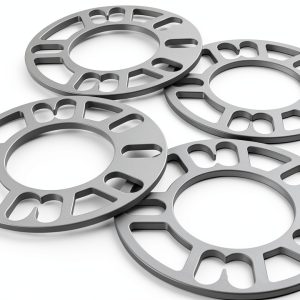 Wheel Spacers 5mm Aluminum Set by glorider for 4‑Lug & 5‑Lug Wheels-0