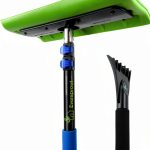 EVERSPROUT Never-Scratch SnowBuster 1.5-to-3 Foot | Premium Snow Removal and Car Cleaner Kit | Extendable Ice Scraper, Snow Broom and 3-Stage Pole | Perfect for SUV/Truck/Car Windshield, Windows, Roof-0