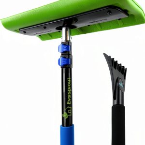EVERSPROUT Never-Scratch SnowBuster 1.5-to-3 Foot | Premium Snow Removal and Car Cleaner Kit | Extendable Ice Scraper, Snow Broom and 3-Stage Pole | Perfect for SUV/Truck/Car Windshield, Windows, Roof-0